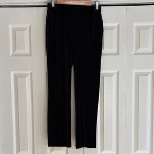 Rafaela Black Velvet Pants